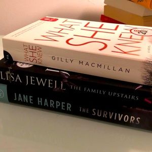 Lot of 3 suspense/thriller novels